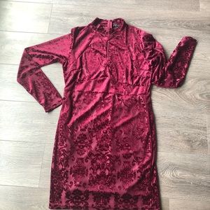 Revamped brocade dress